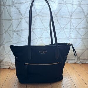 Kate Spade Black Tote Structured Design